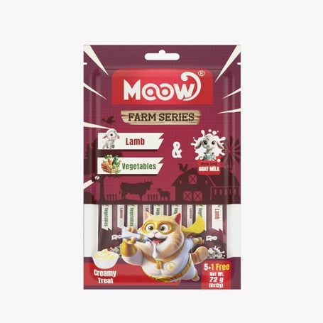 Moow Kuzu Etli & Sebzeli & Keçi Sütlü Krema 6'lı